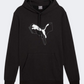 Puma Essentials Plus Logo Lab Cat Men Lifestyle Hoody Black