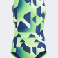 Adidas Performance Seas Graphic Girls Swim Monokini Green Spark