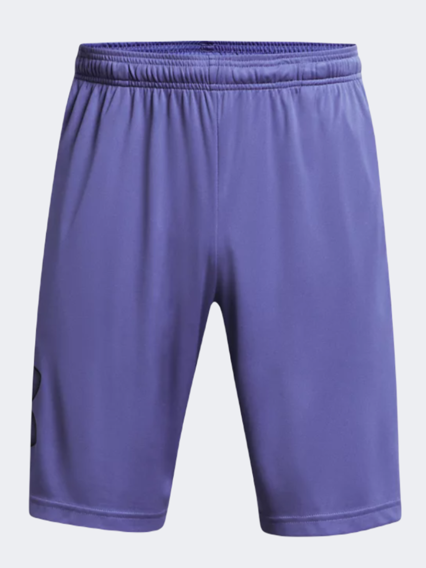 شورت تدريب رجالي Under Armour Tech Graphic لون ستارلايت/أسود