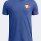 Under Armour Bts Cartoon Letters Boys Training T-Shirt Tech Blue/Black