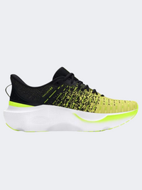 حذاء جري رجالي من Under Armour Infinite Elite أسود/سونيك يلو