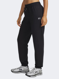 بنطال رياضي نسائي من Under Armour سبورت تيري أسود للستايل اليومي