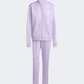 Adidas Essentials 3 Stripes Women Sportswear Tracksuit Power Purple