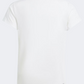 طقم ملابس رياضية للأطفال-بنات Adidas Essentials 3 Stripes أبيض/كربون