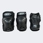 Roces Ventilted 3 Pack Kids Skating Protection Black