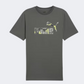 Puma Essential Plus Camo Graphic Men Lifestyle T-Shirt Mineral Grey