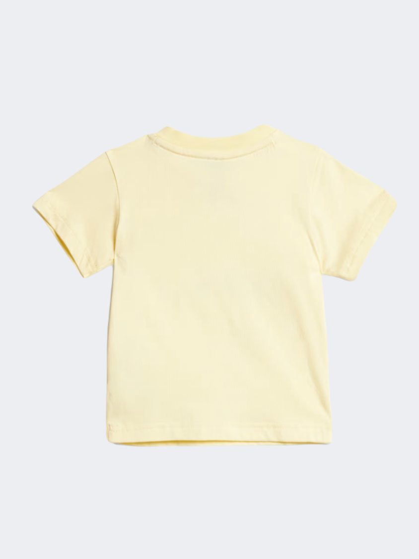 Adidas Essentials Baby-Boys Sportswear Set Yellow/White/Navy