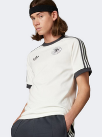 Adidas Adicolor Classics تيشيرت كرة قدم رجالي أوف وايت