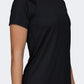 Oil And Gaz Round Neck Women Fitness T-Shirt Black