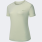 Erke Crew Women Training T-Shirt Pea Green