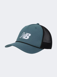 New Balance A Frame Trucker Men Lifestyle Cap Big Teal/White