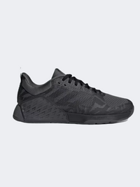 حذاء تدريب نسائي Adidas Dropset 2 أسود/رمادي