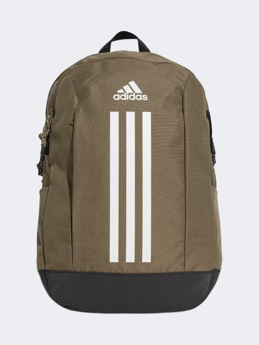 Adidas Power Unisex Sportswear Backpack Olive Strata/White