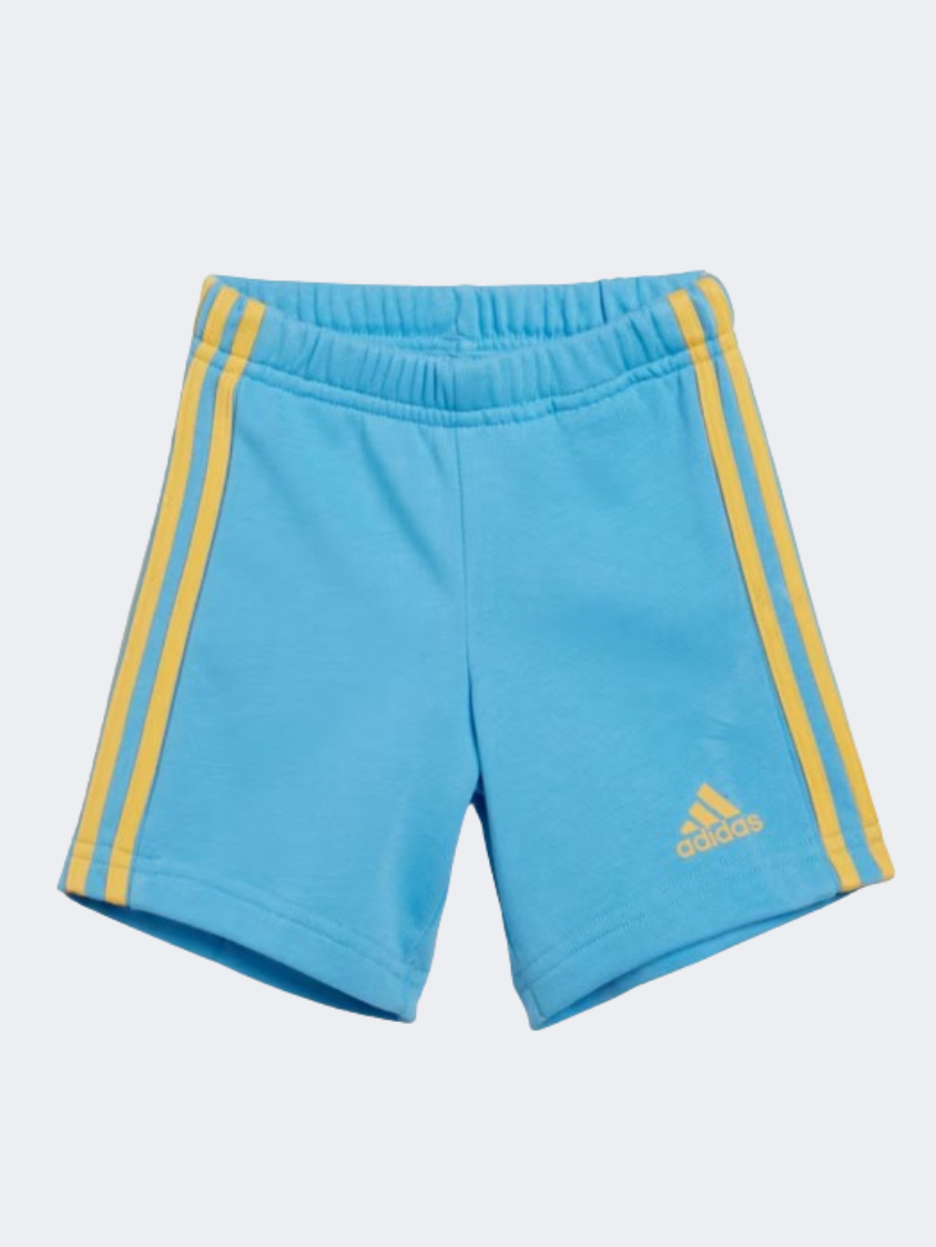 Adidas Essentials All Over Print Fruit Baby Boys Sportswear Set White/Blue Burst