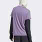 Adidas Essentials Minimal Branding Women Training T-Shirt Shadow Violet