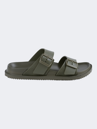 Oil & Gaz Comfortable Men Lifestyle Slide Olive