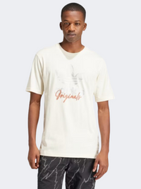 تيشيرت رجالي من Adidas Supply Original كريم وايت