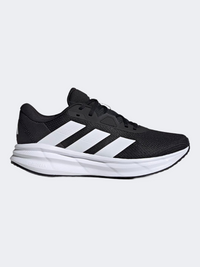 أحذية عداء رجالية أديداس جالاكسي 7 أسود/أبيض/كربون