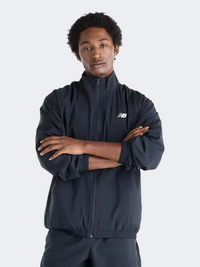 جاكيت لايف ستايل New Balance Sport Legacy للرجال باللون الأسود