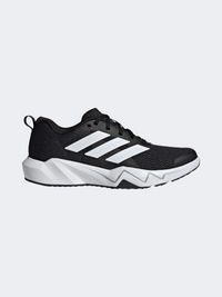 حذاء تدريب نسائي Adidas Rapidmove Go أسود/أبيض/فضي