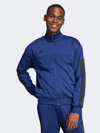 Adidas توب رياضي رجالي Tiro كحلي غامق/أسود