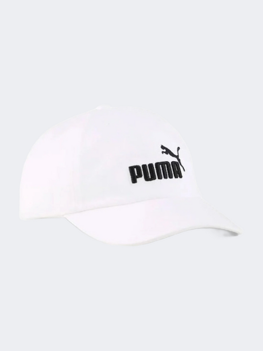 Puma Ess No.1 Logo Baseball Kids Lifestyle Cap White