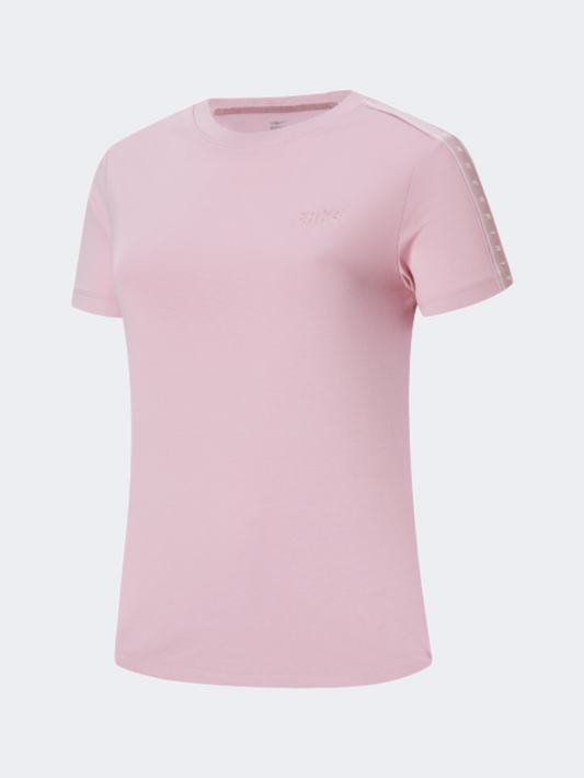 Erke Women Lifestyle T-Shirt Pale Pink