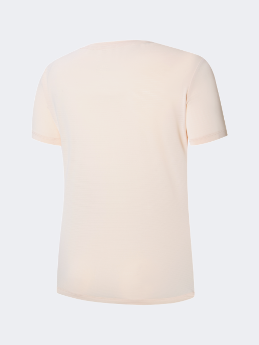 Erke Women Training T-Shirt Pale Apricot