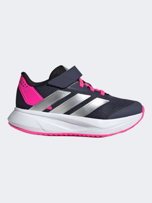 Adidas Duramo Sl Ps-Girls Running Shoes Navy/Metallic/Pink