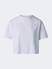 The North Face Evolution Dome Crop Women Lifestyle T-Shirt White