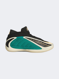 Adidas أنتوني إدواردز 2 أحذية كرة سلة للرجال أخضر إكويبمنت/أسود/فانيليا