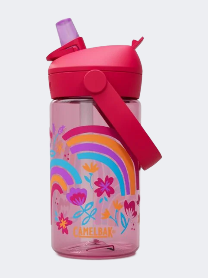 Camelbak Thrive Flip Straw 14 Oz Kids Lifestyle Bottle Rainbow Floral