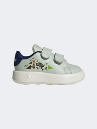 حذاء رياضي للأولاد الرضع من Adidas أدفانتج زوتوبيا لون أخضر كتان/أزرق