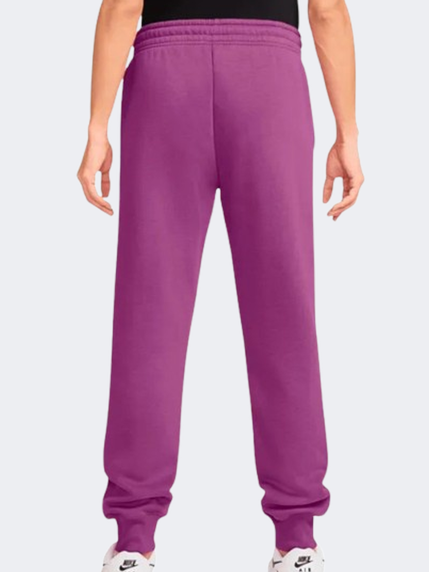 Nike Sportswear Phoenix Fleece Mid Rise Women Lifestyle Pant Hot Fuchsia/Sail