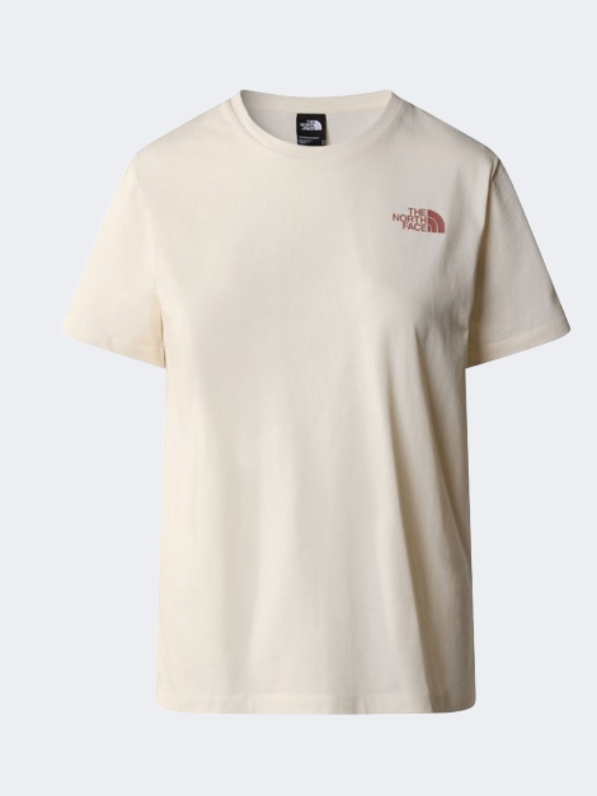 The North Face Graphic Women Lifestyle T-Shirt White Dune