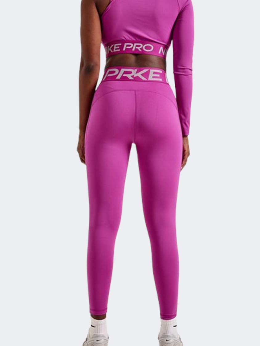 Nike Pro Sculpt High Rise Women Training Tight Hot Fuchsia/White