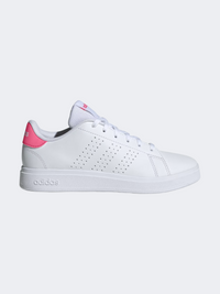 Adidas Advantage Base 2.0 Gs-Girls Sportswear Shoes White/Royal Pink