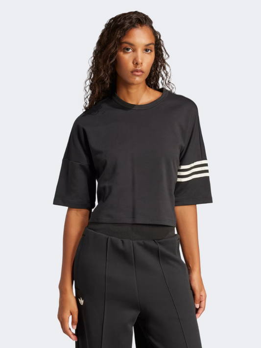 Adidas Neuclassics Women Original T-Shirt Black/White