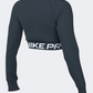 Nike Pro 365 Women Training Long Sleeve Armory Navy/White