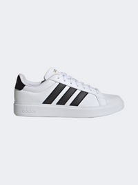 حذاء رياضي رجالي Adidas ستريت توك أبيض/أسود/ذهبي