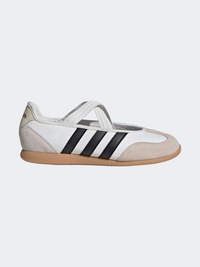 باليرينا رياضية نسائية Adidas Barreda Mary Jane أبيض/أسود/علكة