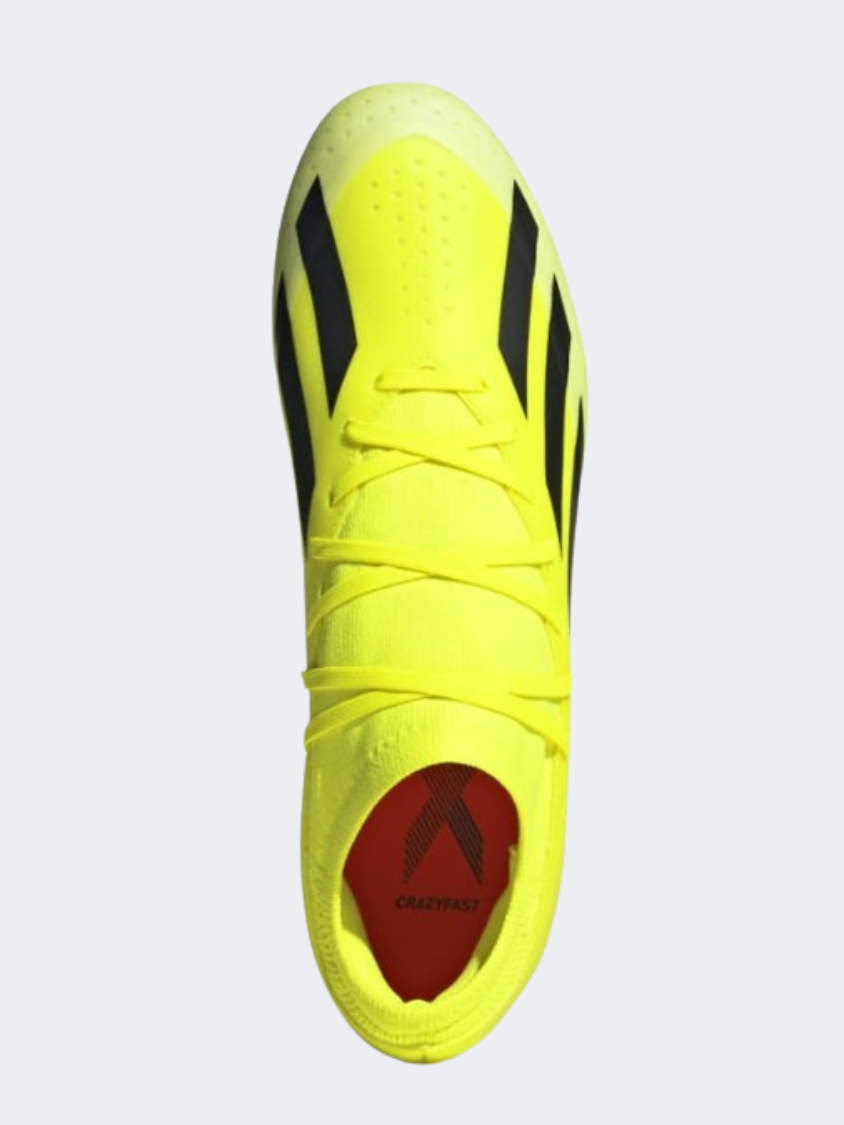 Adidas X Crazyfast League Men Football Shoes Yellow/Black/White