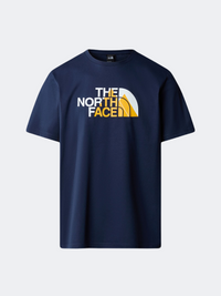 تيشيرت The North Face Biner Graphic 1 رجالي للحياة اليومية كحلي