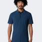 The North Face Premium Slim Men Lifestyle Polo Short Sleeve Shady Blue