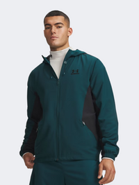 Under Armour Tech Sport Woven Men Training Jacket Arden Green/Black