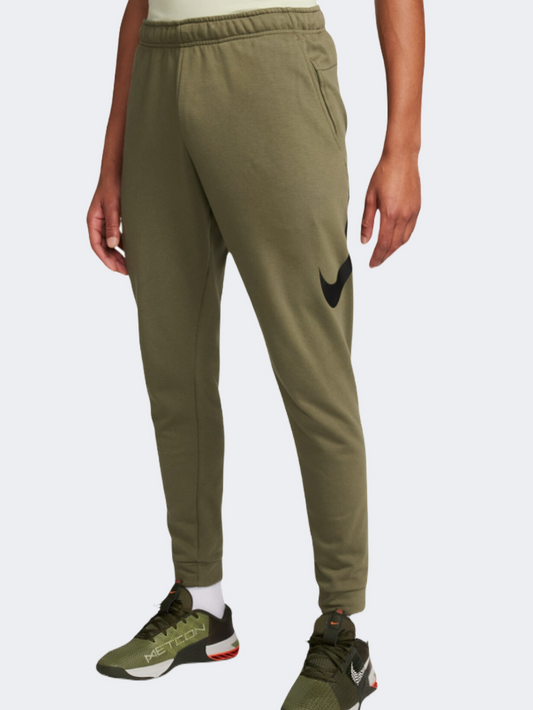 Nike Df Tapered Fa Swoosh Men Training Pant Olive/Black