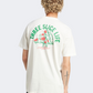 Adidas Lounge Pizza Graphic Men Sportswear T-Shirt Off White