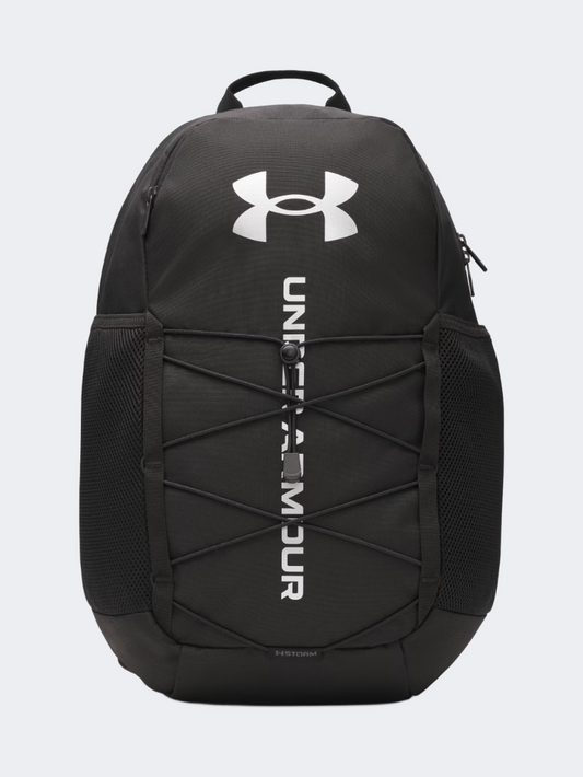 Under Armour Hustle Sport 6.0 Unisex Training Bag Black/Silver