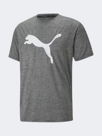 Puma Favorite تيشيرت تدريب رجالي أسود ميلانج