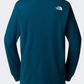The North Face Varsity Graphic Men Lifestyle Long Sleeve Midnight Petrol